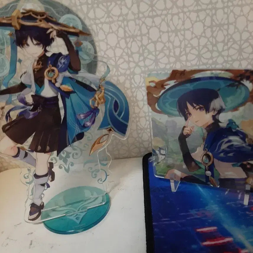 [BUNJANG] Genshin Impact Wanderer Acrylic Stand / (급처)원가 이하 ) 일괄 원신 방랑자 아크릴스탠드 2개