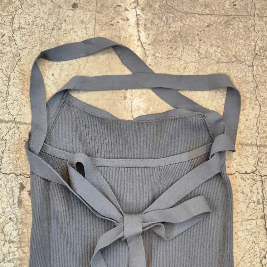[SOLD OUT] 띠어리 골지 크로스백 드레스 S