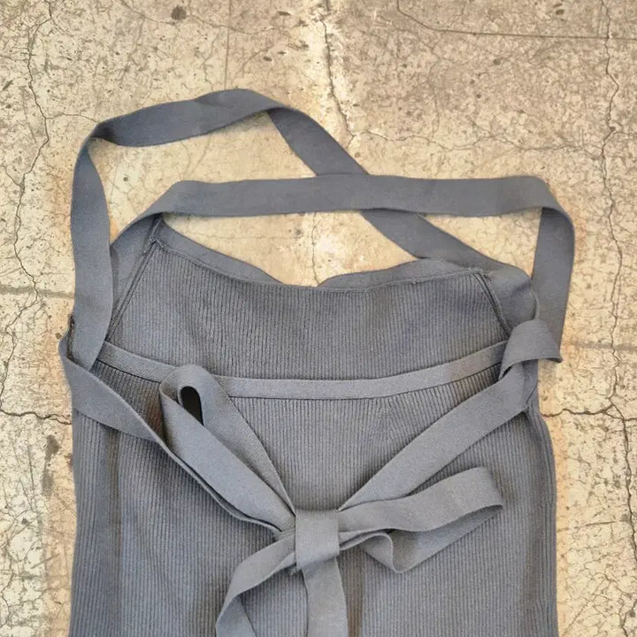 [SOLD OUT] 띠어리 골지 크로스백 드레스 S