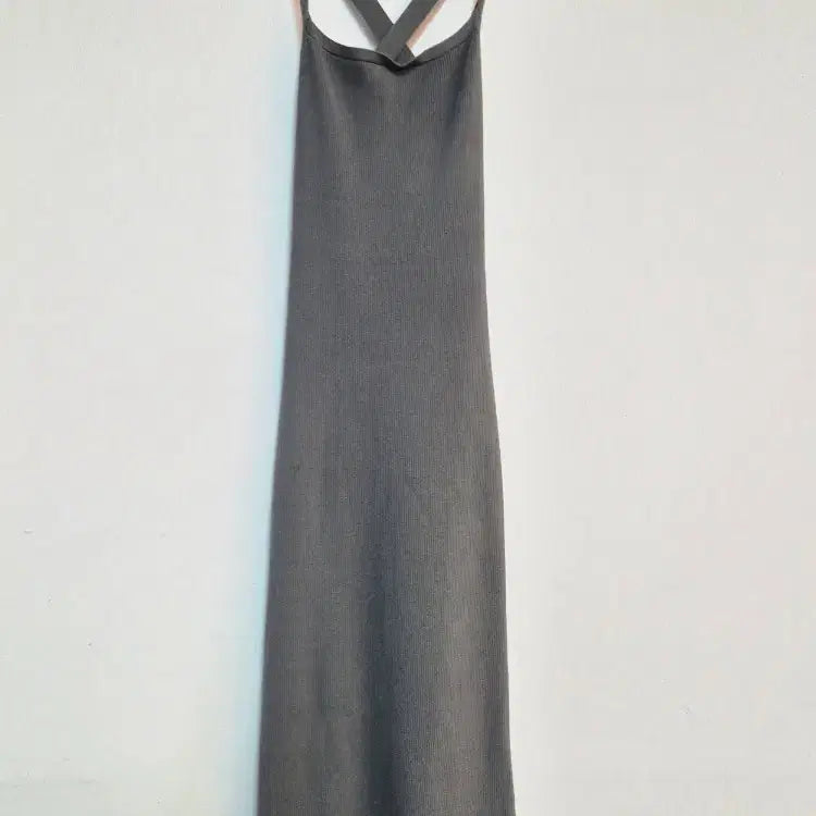 [SOLD OUT] 띠어리 골지 크로스백 드레스 S