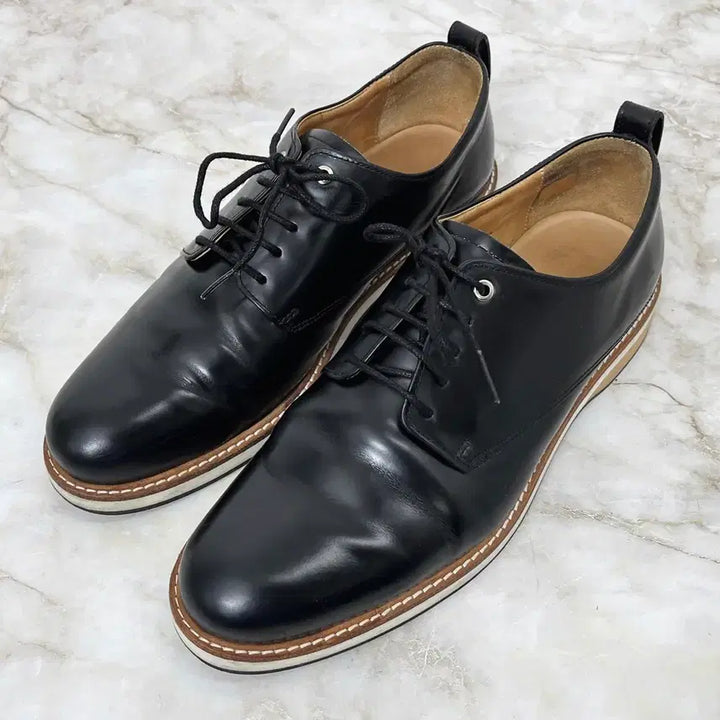 [BUNJANG] WANT les essentiels Leather Dress Shoes / [275, 43] WANT les essentiels 남자 가죽 구두