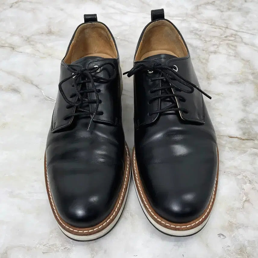 [BUNJANG] WANT les essentiels Leather Dress Shoes / [275, 43] WANT les essentiels 남자 가죽 구두