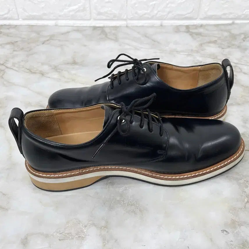 [BUNJANG] WANT les essentiels Leather Dress Shoes / [275, 43] WANT les essentiels 남자 가죽 구두