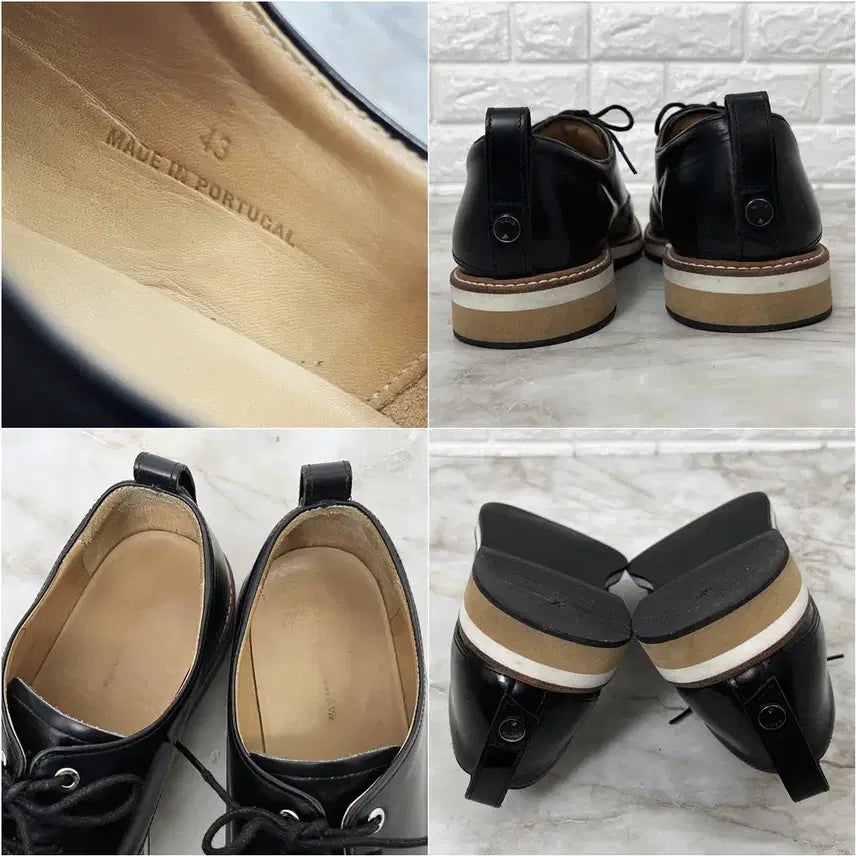 [BUNJANG] WANT les essentiels Leather Dress Shoes / [275, 43] WANT les essentiels 남자 가죽 구두