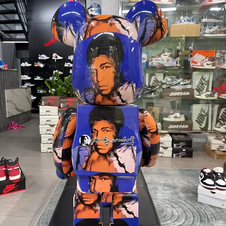 [BUNJANG] Medicom Toy Be@rbrick Andy Warhol Muhammad Ali 1000% / 베어브릭 앤디 워홀 무하마드 알리 1000%