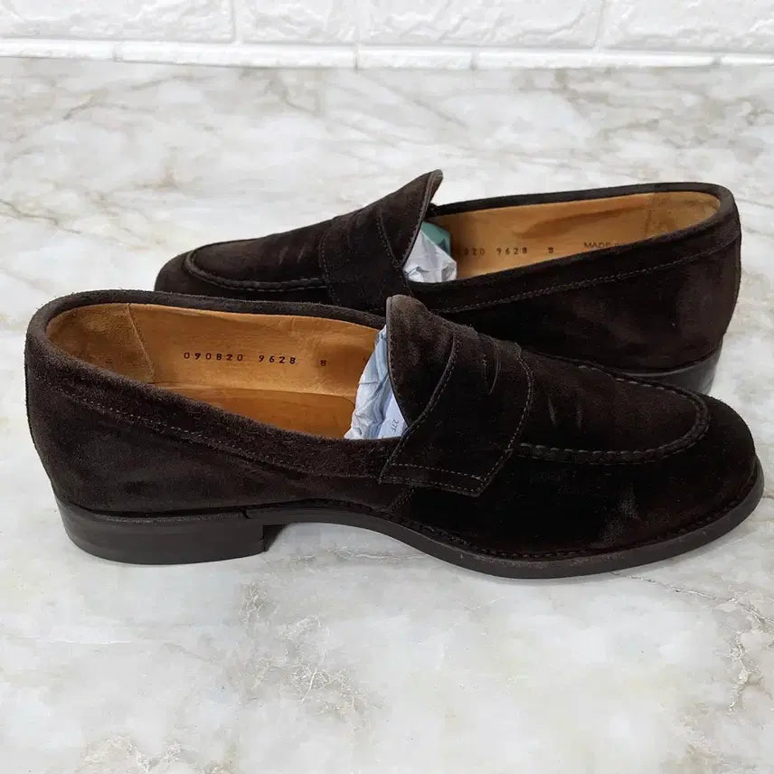 [BUNJANG] Berwick 9628 Suede Penny Loafers / [270, 8] 버윅 9628 스웨이드 남자 페니로퍼