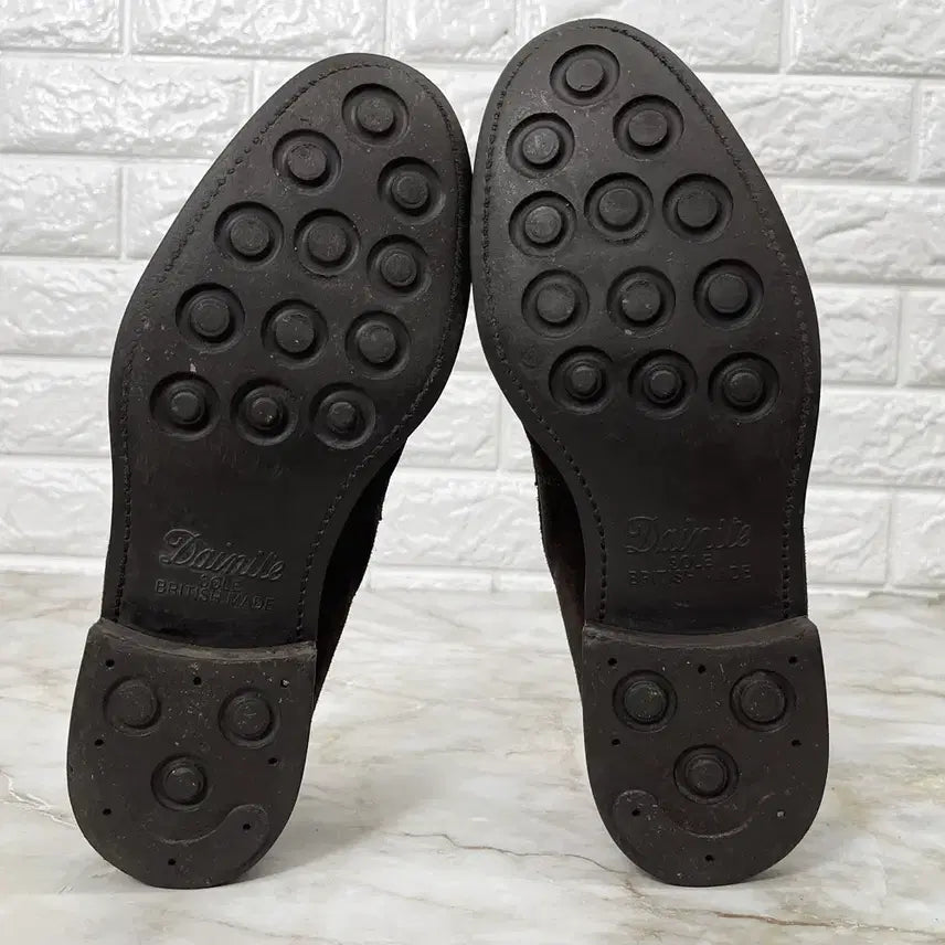 [BUNJANG] Berwick 9628 Suede Penny Loafers / [270, 8] 버윅 9628 스웨이드 남자 페니로퍼