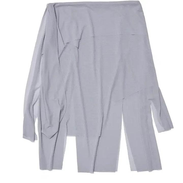 [BUNJANG] Partimento Women Bow-Tie Panelled Midi Skirt / [택포]파르티멘토 우먼 보타이 패널드 미디 스커트 라이트 그레이