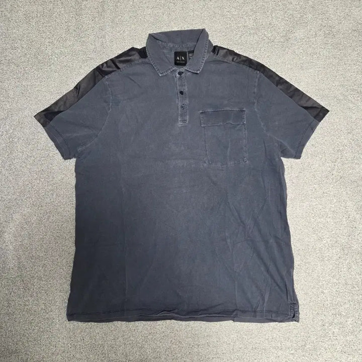 [BUNJANG] Armani Exchange XL Gray Cotton Short Sleeve T-Shirt / Armani Exchange 반팔 티셔츠 XL(105)