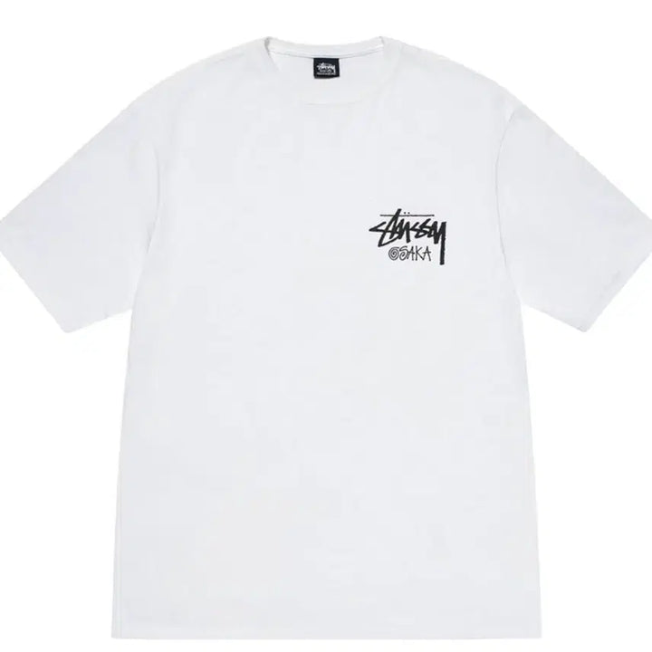 [BUNJANG] Stussy Osaka Stock T-shirt White (L) / 26년/스투시 스탁 오사카 티셔츠 화이트(L)
