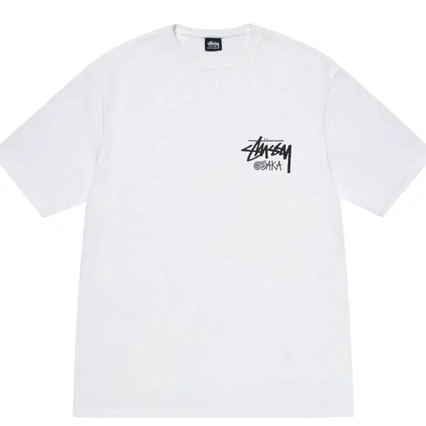 [BUNJANG] Stussy Osaka Stock T-shirt White (L) / 26년/스투시 스탁 오사카 티셔츠 화이트(L)