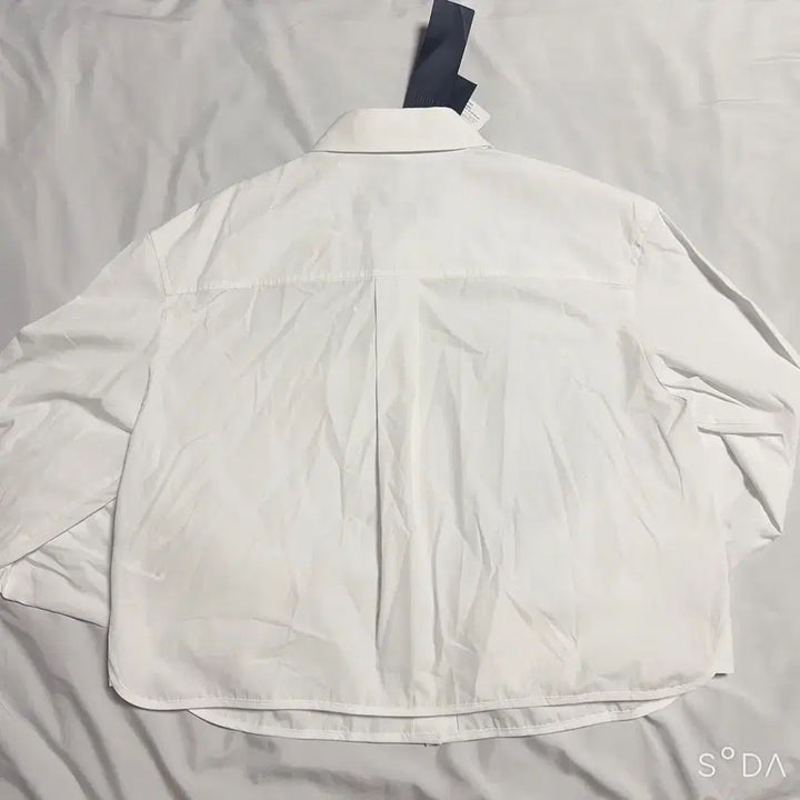 [BUNJANG] Juun.J White Cropped Shirt Size 34 / 준지 화이트 크롭 셔츠 34