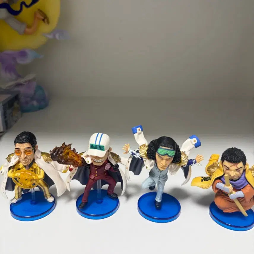 [BUNJANG] World Collectable Figure Set (3 Captains) / 삼대장 월콜 월드콜렉터블 원피스 피규어 판매합니다.