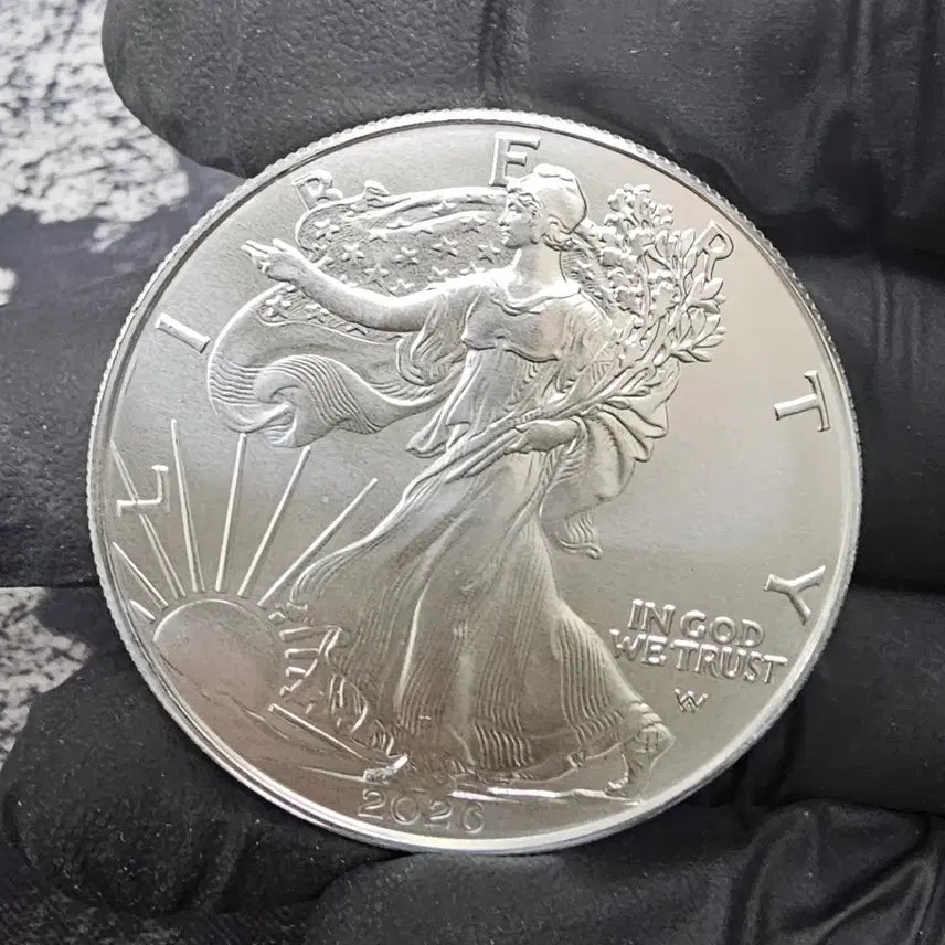 [BUNJANG] American Silver Eagle 1oz 999 Fine Silver Coin / 은화1온스/무배,랜덤선물/미국 실버 이글/999파인실버