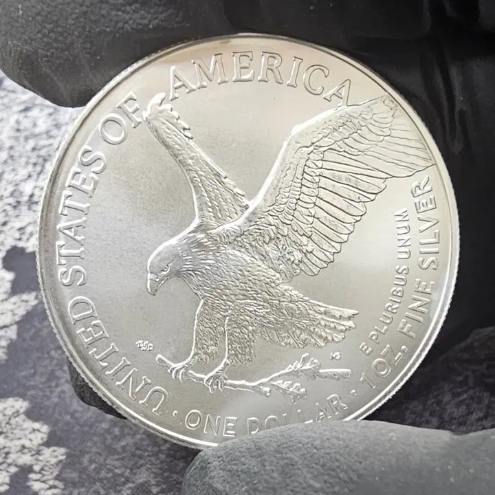 [BUNJANG] American Silver Eagle 1oz 999 Fine Silver Coin / 은화1온스/무배,랜덤선물/미국 실버 이글/999파인실버