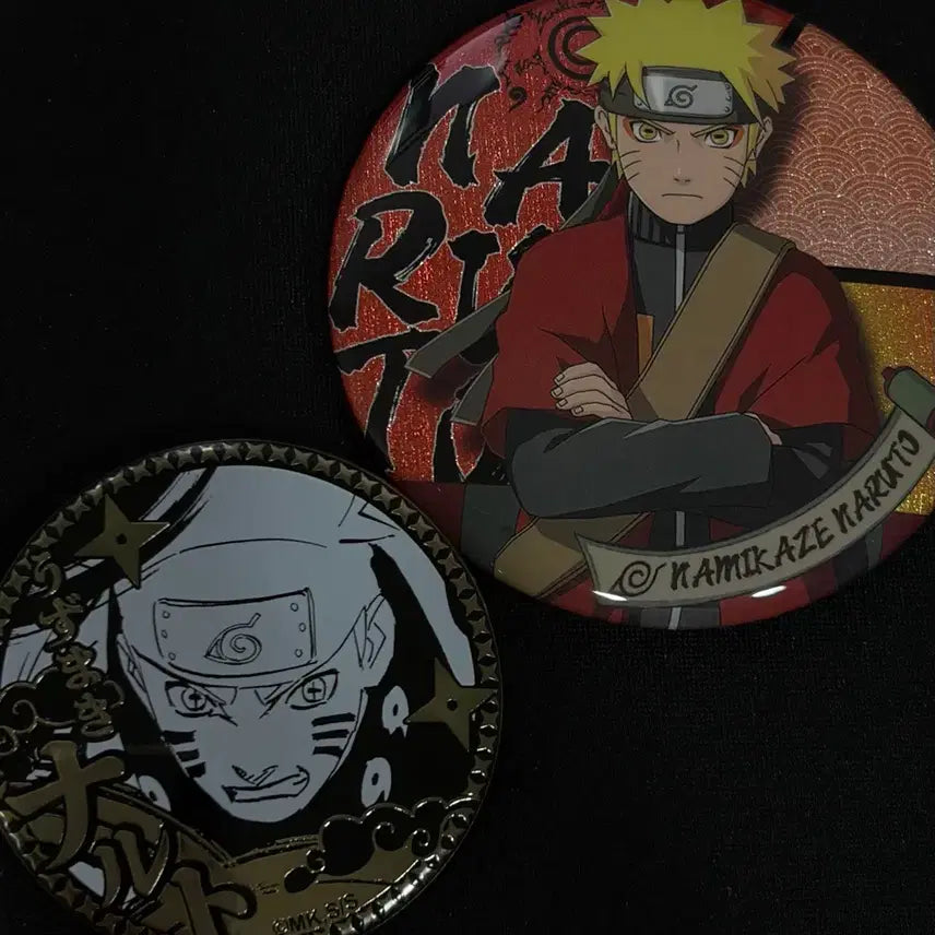 [BUNJANG] Naruto Bundle Set Can Badge / 나루토 골든 캔뱃지 일괄