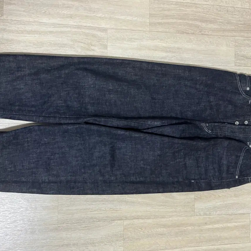 [BUNJANG] DEGRE 5P Wide Tapered Jeans One Washed / 디그레 5P WIDE TAPERED JEANS [ONE WASHED]