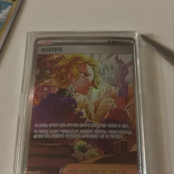 [BUNJANG] Pokemon Briar SAR Trading Card / 포켓몬스터 브라이어 SAR