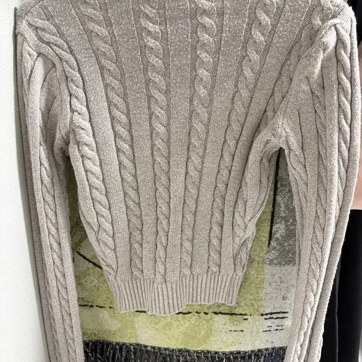 [BUNJANG] Palejade Cable Knit Cardigan / palejade 케이블 니트 가디건