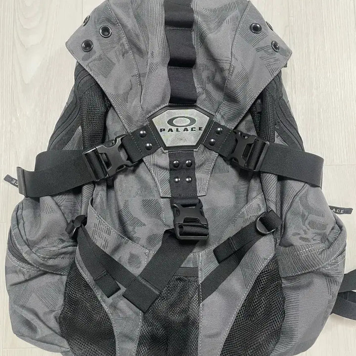 [BUNJANG] Palace Oakley Skull Icon Backpack / 팔라스 오클리 스컬 아이콘 백팩