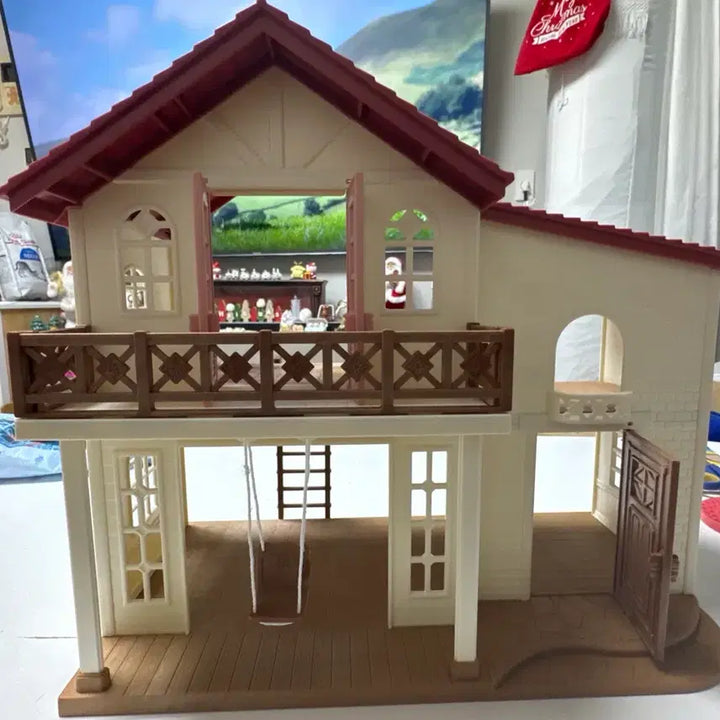 [BUNJANG] Sylvanian Families Old Discontinued 2-Story House / 올드단종실바니안2층집