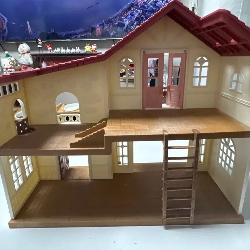 [BUNJANG] Sylvanian Families Old Discontinued 2-Story House / 올드단종실바니안2층집