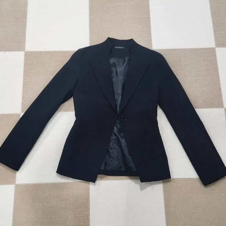 [BUNJANG] Black Suit Jacket and Jeans Set / 블랙 정장재킷 청바지 세트