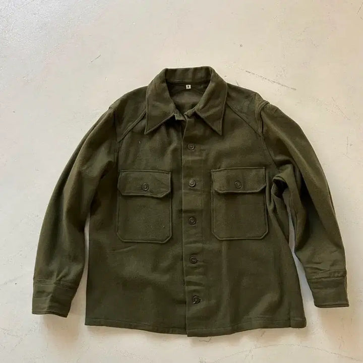 [BUNJANG] US Army OG-108 Wool Shirt (1952) / 50s US ARMY og-108 울셔츠