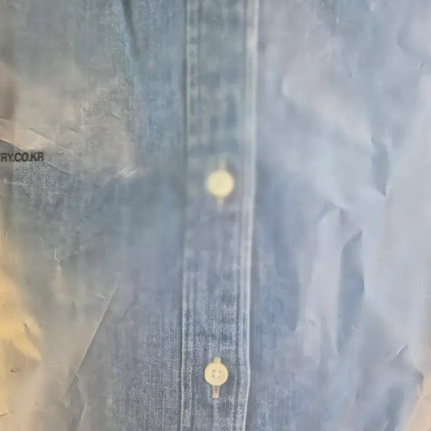 [BUNJANG] Pottery Denim Shirt Mid Blue Size 2 / (새상품) 포터리 데님셔츠 미드블루 2사이즈