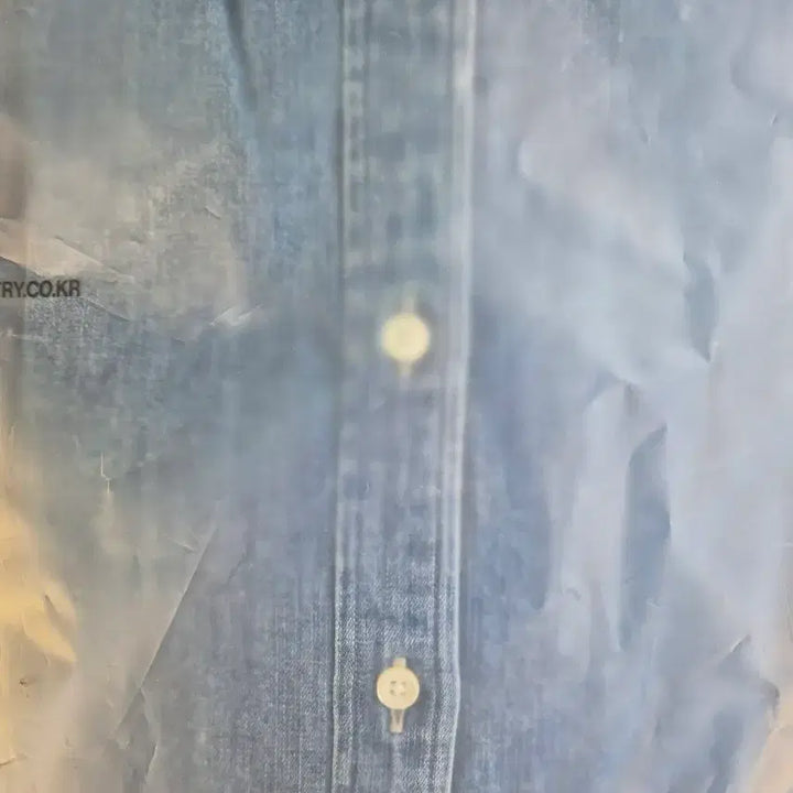 [BUNJANG] Pottery Denim Shirt Mid Blue Size 2 / (새상품) 포터리 데님셔츠 미드블루 2사이즈