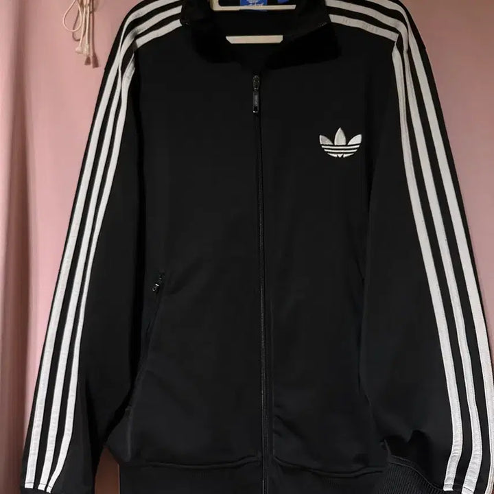 [BUNJANG] Adidas Black Firebird Track Top Full Zip / 아디다스져지 아디다스 블랙 파이어버드 트랙탑 집업 불꽃져지 아디다스110