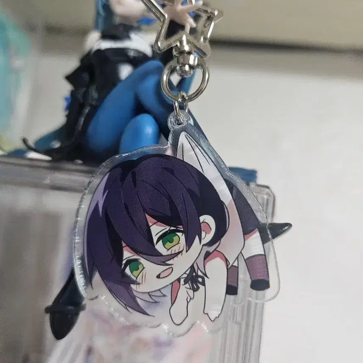 [BUNJANG] Chainsaw Man Reze Star Acrylic Keychain / 체인소맨 레제 별모양고리 아크릴키링