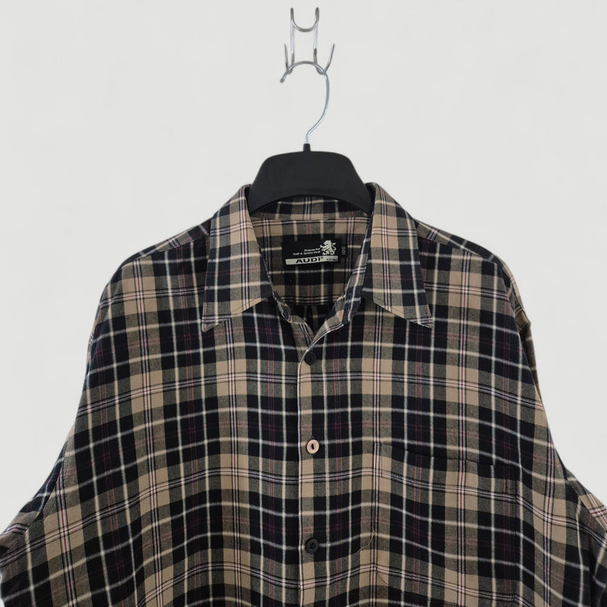 [BUNJANG] Audi Check Shirt / [100]AUDI아우디 체크셔츠 긴팔