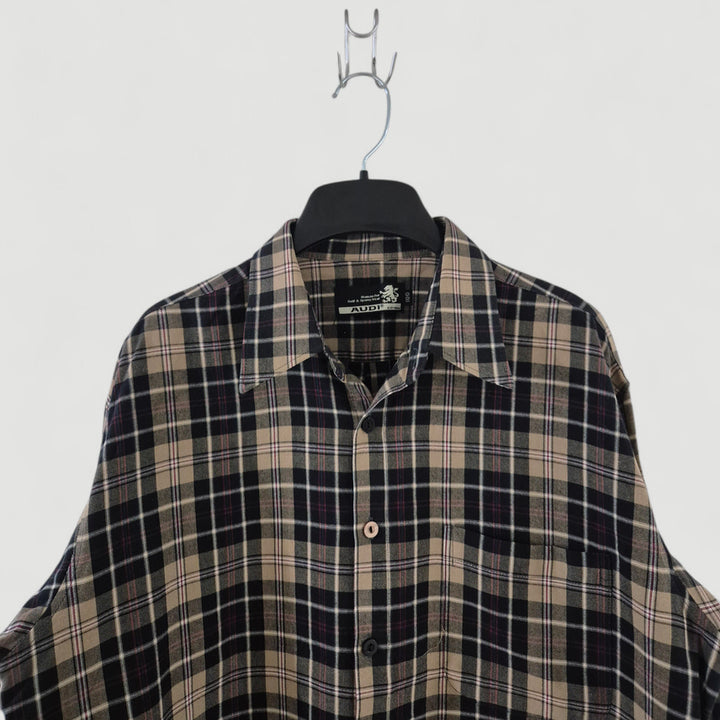 [BUNJANG] Audi Check Shirt / [100]AUDI아우디 체크셔츠 긴팔
