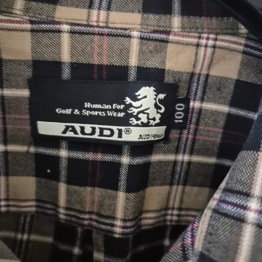 [BUNJANG] Audi Check Shirt / [100]AUDI아우디 체크셔츠 긴팔