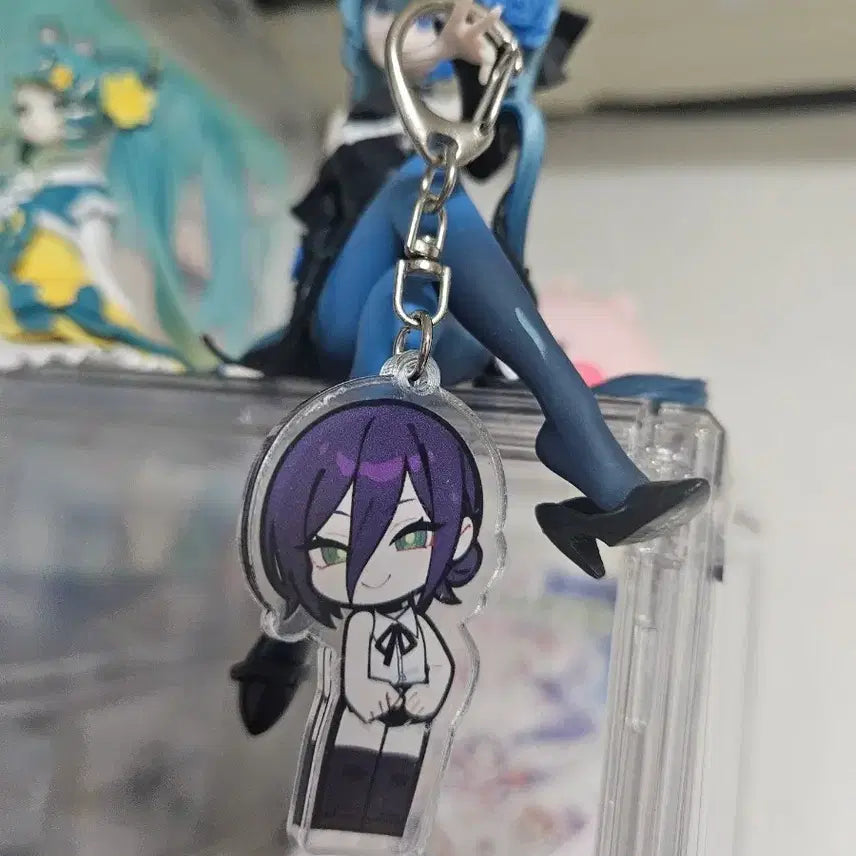 [BUNJANG] Chainsaw Man Reze Cartoon Network Acrylic Keychain / 체인소맨 레제 카툰네트워크 버전 아크릴키링