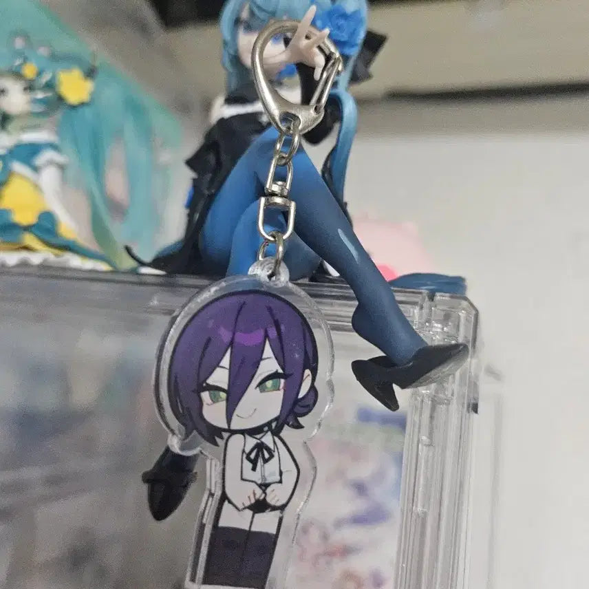 [BUNJANG] Chainsaw Man Reze Cartoon Network Acrylic Keychain / 체인소맨 레제 카툰네트워크 버전 아크릴키링