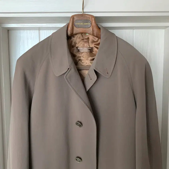 [BUNJANG] Brooks Brothers 70s Wool Balmacaan Coat / 브룩스 브라더스 70S 개버딘 발마칸 코트 42사이즈 100-105
