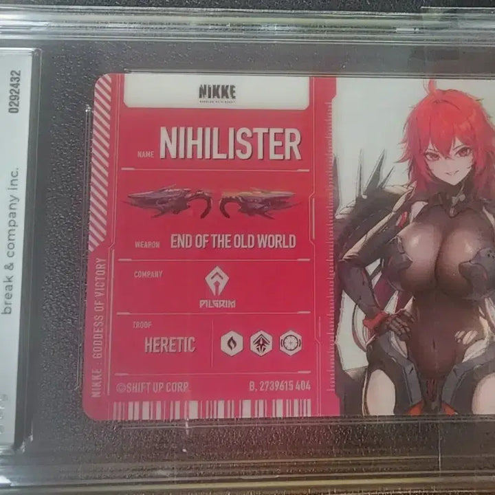 [BUNJANG] Nihilister Metallic Pass Ver.3 BRG10 / 2025 메탈릭패스 일판 니케 VER.3 NIHILISTER BRG10