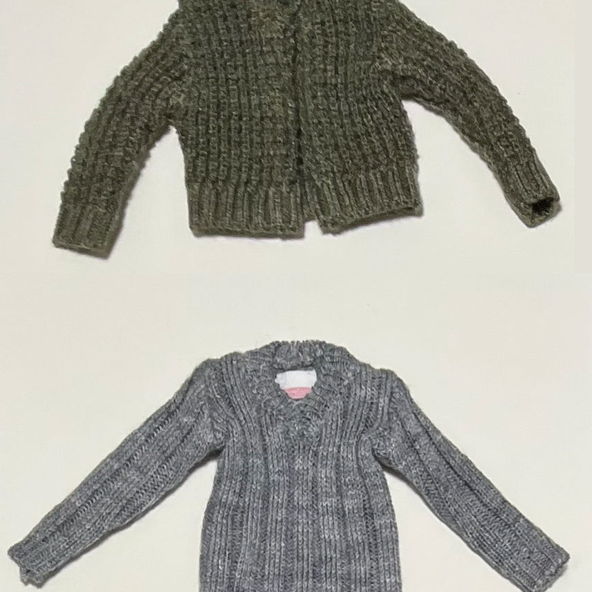 [BUNJANG] Petworks 2-Piece Knit Outfit Bundle Set / 육일돌 펫웍스 의상 니트 2종 일괄