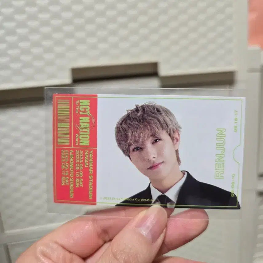 [BUNJANG] NCT Renjun Lucky Draw Sticker / 오사카 NCT NATION 럭드스티커 런쥔 양도합니다