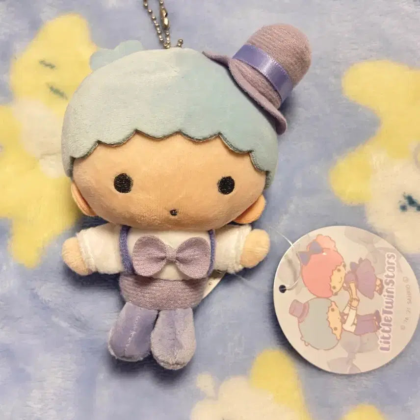 [BUNJANG] Little Twin Stars Kiki &amp; Lala Keyring Set / 리틀트윈스타 인형 키링 세트 키키 라라