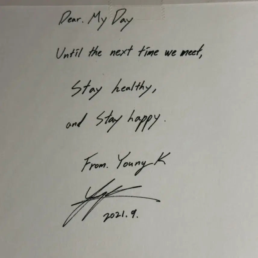[BUNJANG] TMRW Day6 Young K Photobook / tmrw 데이식스 영케이 화보집