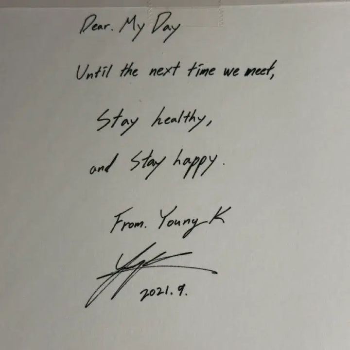 [BUNJANG] TMRW Day6 Young K Photobook / tmrw 데이식스 영케이 화보집