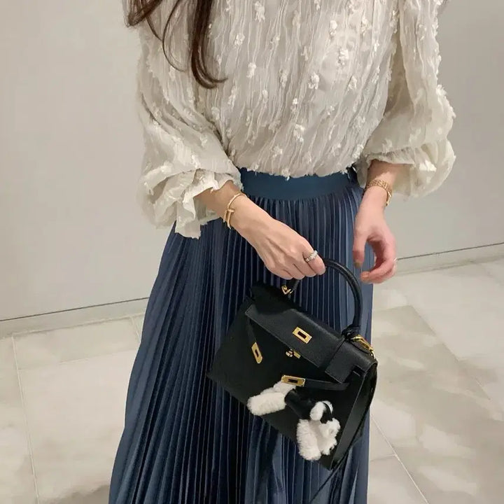[BUNJANG] Byssiny Somssom Blouse / [새상품] 바이씨니 제작 솜솜 블라우스