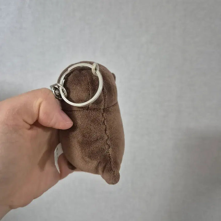 [BUNJANG] Otter Brown Plush Keyring / 수달 인형 키링 브라운 봉제인형