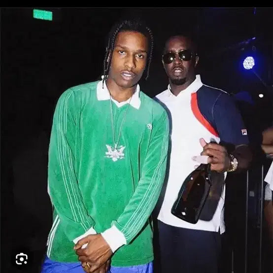 [BUNJANG] Adidas x Alexander Wang Velour Track Jacket - Deep Green (ASAP Rocky) / (희귀) 아디다스X알렉산더왕 벨루어 그린