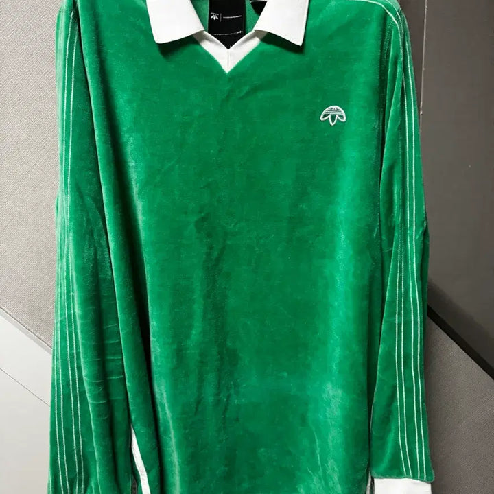 [BUNJANG] Adidas x Alexander Wang Velour Track Jacket - Deep Green (ASAP Rocky) / (희귀) 아디다스X알렉산더왕 벨루어 그린