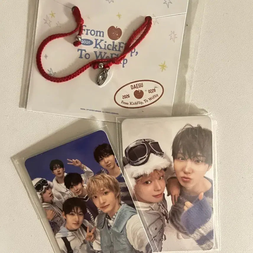 [BUNJANG] Kickflip Daegu Fancon Unit Photocard Bundle Set / 킥플립 대구 팬콘 팔찌 유닛포카 세트 일괄