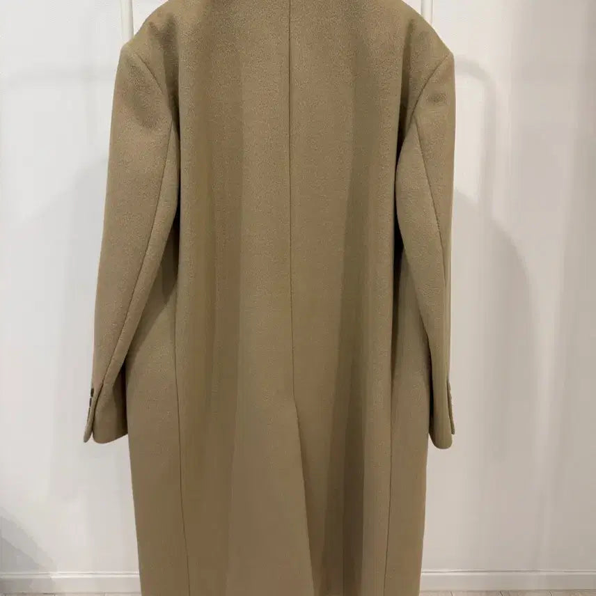 [BUNJANG] STU 3-Button Oversized Camel Coat / [L] STU 3버튼 오버핏 카멜코트